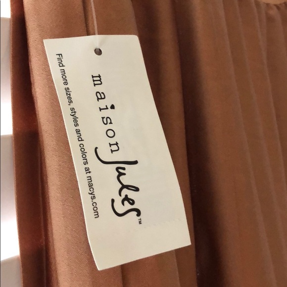 Maison Jules Copper MIDI Skirt - Picture 3 of 3